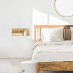 GloboStar® PALADIN 61359 Μοντέρνο Φωτιστικό Τοίχου - Απλίκα Ξενοδοχείου Bed Side LED 6W 720lm 36° AC 220-240V - Reading Light & Κρυφός Φωτισμός - Φορτιστές USB 3A & Wireless 20W - Μ30 x Π11 x Υ12cm - Φυσικό Λευκό 4500K - Ξύλο & Λευκό - Αριστερό - Image 15