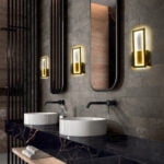 GloboStar® TIARA 61328 Φωτιστικό Τοίχου - Απλίκα Design LED CCT 12W 1440lm 360° AC 220-240V - Εναλλαγή Φωτισμού μέσω Διακόπτη On/Off All In One Ψυχρό 6000k+Φυσικό 4500k+Θερμό 2700k Μ12.5 x Π4 x Υ32cm - Χρυσό - 3 Years Warranty - Image 10