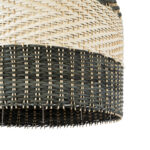 GloboStar® BARBADOS 01945 Boho Κρεμαστό Φωτιστικό Καμπάνα Μονόφωτο 1 x E27 IP20 Μπεζ & Χακί Ξύλο - Μ60 x Π60 x Υ60cm - Image 9