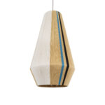 GloboStar® SALERNO 02079 Boho Κρεμαστό Φωτιστικό Πλέγμα Μονόφωτο 1 x E27 IP20 Πολύχρωμο Σχοινί - Μ50 x Π50 x Υ90cm - Image 2