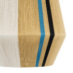 GloboStar® SALERNO 02079 Boho Κρεμαστό Φωτιστικό Πλέγμα Μονόφωτο 1 x E27 IP20 Πολύχρωμο Σχοινί - Μ50 x Π50 x Υ90cm - Image 7
