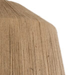 GloboStar® PUERTORICO 02093 Boho Κρεμαστό Φωτιστικό Καμπάνα Τρίφωτο 3 x E27 IP20 Μπεζ & Λευκό Σχοινί - Μ80 x Π80 x Υ80cm - Image 8