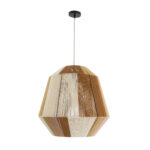 GloboStar® SALERNO 02187 Boho Κρεμαστό Φωτιστικό Πλέγμα Μονόφωτο 1 x E27 IP20 Πολύχρωμο Σχοινί - Μ50 x Π50 x Υ50cm - Image 4