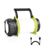 GloboStar® 69936 Φορητός Φακός Χειρός Κάμπινγκ LED Osram 10W με Επαναφορτιζόμενη Μπαταρία 2600mAh & Καλώδιο Φόρτισης USB - CCT - Θερμό Λευκό 2700K - Φυσικό Λευκό 4500K - Ψυχρό Λευκό 6000K & Κόκκινο - Φ10 x Υ17cm - Image 12