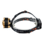 GloboStar® 79060 Φορητός Φακός Κεφαλής LED CREE 30W με Επαναφορτιζόμενη Μπαταρία 5200mAh & Καλώδιο Φόρτισης USB - Ψυχρό Λευκό 6000K - Μ8.5 x Π5.5 x Υ5cm - Image 3