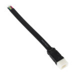GloboStar® 90816 Ταχυσύνδεσμος Τροφοδοσίας για Wall Washer Tube IP65 - 5 Καλώδια +/- σε Power Connector 5 PIN Male για Πολύχρωμα RGB+RGBW - Image 2