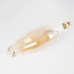 GloboStar® 99167 Λάμπα LED Long Filament E27 3.5K AVOCADOS Γλόμπος 8W 650lm 360° AC 220-240V IP20 Φ12 x Υ44cm Ultra Θερμό Λευκό 2200K με Μελί Γυαλί Dimmable - 3 Χρόνια Εγγύηση - Image 3