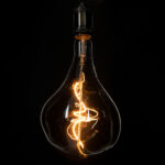 GloboStar® 99175 Λάμπα LED Soft S Spiral Filament E27 R170 ROCK Γλόμπος 4W 280lm 360° AC 220-240V IP20 Φ16.5 x Υ28cm Ultra Θερμό Λευκό 2200K με Μελί Γυαλί Dimmable - 3 Χρόνια Εγγύηση - Image 5