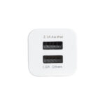 GloboStar® 79701 Φορτιστής Πρίζας Charger 1x Type-A USB Port 1.0 & 1x Type-A USB Port 2.1 For IPad DC 5V 3.1A Max 15W - Image 6