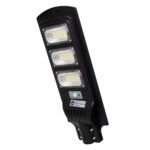 GloboStar® 71552 Αυτόνομο Ηλιακό Φωτιστικό Δρόμου Street Light LED SMD 150W 12000lm με Ενσωματωμένη Μπαταρία Li-ion 9000mAh - Φωτοβολταϊκό Πάνελ με Αισθητήρα Ημέρας-Νύχτας PIR Αισθητήρα Κίνησης Αδιάβροχο IP65 Ψυχρό Λευκό 6000K - Image 2
