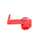 GloboStar® 81647 Cable Terminal - Κλέφτης Ρέυματος από Καλώδιο Max 10A - Κόκκινο - Μ2 x Π3 x Υ1.5cm - Πακέτο 20 Τεμαχίων - Image 3