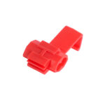 GloboStar® 81647 Cable Terminal - Κλέφτης Ρέυματος από Καλώδιο Max 10A - Κόκκινο - Μ2 x Π3 x Υ1.5cm - Πακέτο 20 Τεμαχίων - Image 5