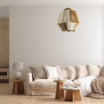 GloboStar® SALERNO 02187 Boho Κρεμαστό Φωτιστικό Πλέγμα Μονόφωτο 1 x E27 IP20 Πολύχρωμο Σχοινί - Μ50 x Π50 x Υ50cm - Image 11