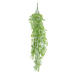 GloboStar® Artificial Garden HANGING LIMA BEAN 20847 Τεχνητό Διακοσμητικό Κρεμαστό Φυτό Φασόλι Λίμα Μ29 x Π10 x Υ86cm - Image 2