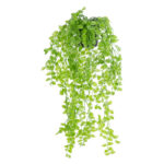 GloboStar® Artificial Garden HANGING PEACH LEAF 20880 - Τεχνητό Κρεμαστό Διακοσμητικό Φυτό Φύλλο Ροδακινιάς Φ20 x Y50cm - Image 2