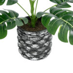 GloboStar® Artificial Garden MONSTERA 20893 - Τεχνητό Διακοσμητικό Φυτό Μονστέρα Φ40 x Υ33cm - Image 4