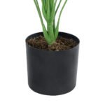 GloboStar® Artificial Garden BANANA ZEBRA PLANT 20919 - Διακοσμητικό Φυτό Μπανανιά Ζέβρα Φ78 x Υ80cm - Image 4