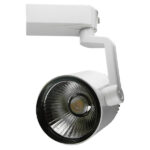 Globostar S-40026 Μονοφασικό Bridgelux COB LED Φωτιστικό Σποτ Ράγας 20W 230V 3000lm 24° Θερμό Λευκό 3000k - Image 2