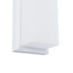 GLOBOSTAR® LOFT 60760 Φωτιστικό Τοίχου - Απλίκα Εσωτερικού/Εξωτερικού Χώρου LED 18W 1890lm 120° AC175-265V Αδιάβροχο IP65 - Πλαστικό Σώμα - Φυσικό λευκό 4500K - Μ24.5 x Π11 x Υ9.5cm - Λευκό - Bridgelux Chip - 3 Χρόνια Εγγύηση - Image 5