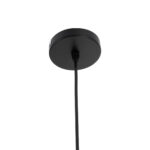 GloboStar® SANTORINI 01296 Boho Κρεμαστό Φωτιστικό Καμπάνα Μονόφωτο 1 x E27 IP20 3D Καφέ Χαρτί - Μ35 x Π35 x Υ40cm - Image 9