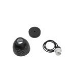 GloboStar® COOLIE 01482 Μοντέρνο Κρεμαστό Φωτιστικό Μονόφωτο Καμπάνα 1 x E27 IP20 Μαύρο & Ασημί Μέταλλο - Μ12.5 x Π12.5 x Υ11.5cm - Image 10