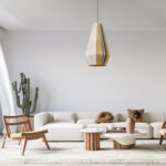 GloboStar® SALERNO 02079 Boho Κρεμαστό Φωτιστικό Πλέγμα Μονόφωτο 1 x E27 IP20 Πολύχρωμο Σχοινί - Μ50 x Π50 x Υ90cm - Image 10