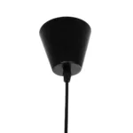 GloboStar® LUMINOVA 61462 Μοντέρνο Κρεμαστό Φωτιστικό Πλέγμα Μονόφωτο 1 x E27 IP20 Μαύρο Σχοινί με Μαύρο Σύρμα - Μ42 x Π42 x Υ20.5cm - Image 9