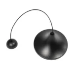 GloboStar® BELFRY 203-0078 Μοντέρνο Κρεμαστό Φωτιστικό Καμπάνα Μονόφωτο 1 x E27 IP20 Μαύρο Πλαστικό - Μ29.5 x Π29.5 x Υ21cm - Image 11