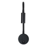 GloboStar® GOOSE 60878 Μοντέρνο Φωτιστικό Τοίχου - Απλίκα Ξενοδοχείου Bed Side LED 3W 300lm 36° AC 220-240V - Reading Light - Μ6.5 x Π15 x Υ24.5cm - Φυσικό Λευκό 4500K - Μαύρο - 3 Xρόνια Εγγύηση - Image 5