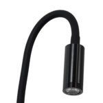 GloboStar® GOOSE 60878 Μοντέρνο Φωτιστικό Τοίχου - Απλίκα Ξενοδοχείου Bed Side LED 3W 300lm 36° AC 220-240V - Reading Light - Μ6.5 x Π15 x Υ24.5cm - Φυσικό Λευκό 4500K - Μαύρο - 3 Xρόνια Εγγύηση - Image 9