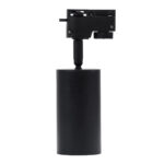 GloboStar® LEO 60353 Μοντέρνο Φωτιστικό Οροφής Σποτ Μονόφωτο 1 x GU10 IP20 Μαύρο Αλουμίνιο - Μ6 x Π6 x Υ19cm - 5 Χρόνια Εγγύηση - Image 4