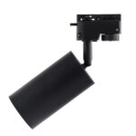 GloboStar® LEO 60353 Μοντέρνο Φωτιστικό Οροφής Σποτ Μονόφωτο 1 x GU10 IP20 Μαύρο Αλουμίνιο - Μ6 x Π6 x Υ19cm - 5 Χρόνια Εγγύηση - Image 5