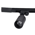 GloboStar® LEO 60356 Μοντέρνο Φωτιστικό Οροφής Ράγα Πολύφωτο 4 x GU10 IP20 Μαύρο Αλουμίνιο - Μ100 x Π6 x Υ20cm - 5 Χρόνια Εγγύηση - Image 7