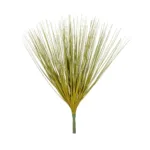 GloboStar® Artificial Garden YELLOW GREEN GRASS BOUQUET 21158 Τεχνητό Διακοσμητικό Μπουκέτο Grass Κίτρινο Πράσινο Y45cm - Image 2