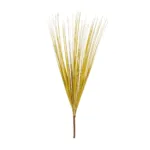 GloboStar® Artificial Garden YELLLOW GRASS BOUQUET 21162 Τεχνητό Διακοσμητικό Μπουκέτο Grass Κίτρινο Y90cm - Image 2