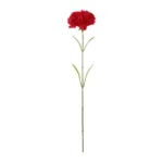 GloboStar® Artificial Garden Red CARNATION BRANCH 21210 Τεχνητό Διακοσμητικό Κλαδί Γαρίφαλο Κόκκινο Y60cm - Image 2