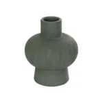 GloboStar® Artificial Garden MALACHITE 21264 Διακοσμητικό Κεραμικό Βάζo Πράσινο Π13 x Μ13 x Υ16cm - Image 2