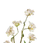 GloboStar® Artificial Garden WHITE CHERRY BLOSSOM BRANCH 21320 Τεχνητό Διακοσμητικό Λευκό Κλαδί Κερασίας Y88cm - Image 3