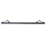 GLOBOSTAR® WASHER-PANDA 90579 Μπάρα Φωτισμού Wall Washer LED 18W 1620lm 15° DC 24V Αδιάβροχο IP67 Θερμό Λευκό 2700K Dimmable - Γκρι Ανθρακί - Μ100 x Π4 x Υ3.5cm - 3 Χρόνια Εγγύηση - Image 6