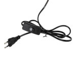 GloboStar® MASPALOMAS 02291 Boho Επιτραπέζιο Φωτιστικό Πορτατίφ Μονόφωτο 1 x E27 IP20 Καφέ Ξύλο με Μπεζ Ύφασμα - Μ30 x Π30 x Υ45cm - Image 7