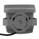 GLOBOSTAR® FLOOD-XENA 05018 Προβολέας Σποτ Wall Washer LED 12W 1260lm 10° AC 220-240V Αδιάβροχο IP67 Πορτοκαλί 2200K - Γκρι Ανθρακί - Μ13.5 x Π11 x Υ15cm - 3 Χρόνια Εγγύηση - Image 6