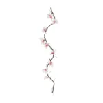 GloboStar® Artificial Garden MANGOLIA FLOWER VINE 21470 Τεχνητό Διακοσμητικό Κλαδί Μανόλιας  Y185cm - Image 2