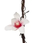 GloboStar® Artificial Garden MANGOLIA FLOWER VINE 21470 Τεχνητό Διακοσμητικό Κλαδί Μανόλιας  Y185cm - Image 4