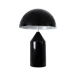 GloboStar® URANUS-M 61453 Μοντέρνο Επιτραπέζιο Φωτιστικό Πορτατίφ Δίφωτο 2 x E27 Μαύρο & Λευκό Μέταλλο - Μ35 x Π35 x Υ54cm - Image 3