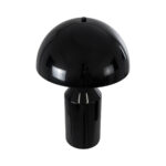 GloboStar® URANUS-M 61453 Μοντέρνο Επιτραπέζιο Φωτιστικό Πορτατίφ Δίφωτο 2 x E27 Μαύρο & Λευκό Μέταλλο - Μ35 x Π35 x Υ54cm - Image 5