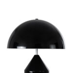 GloboStar® URANUS-M 61453 Μοντέρνο Επιτραπέζιο Φωτιστικό Πορτατίφ Δίφωτο 2 x E27 Μαύρο & Λευκό Μέταλλο - Μ35 x Π35 x Υ54cm - Image 7