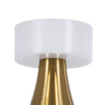 GloboStar® DOLLY 76470 Επαναφορτιζόμενο Επιτραπέζιο Φωτιστικό Πορτατίφ LED 1.5W 105lm 120° DC 5V IP44 CCT Ultra Θερμό 1500K - Φυσικό Λευκό 4500K - Ψυχρό Λευκό 6000K Dimmable Χρυσό & Λευκό Πλαστικό - Μ9 x Π9 x Υ21cm - 2 Χρόνια Εγγύηση - Image 7
