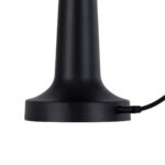GloboStar® NANNA 76472 Επαναφορτιζόμενο Επιτραπέζιο Φωτιστικό Πορτατίφ LED 1.5W 105lm 120° DC 5V IP44 CCT Ultra Θερμό 1500K - Φυσικό Λευκό 4500K - Ψυχρό Λευκό 6000K Dimmable Μαύρο & Λευκό Πλαστικό - Μ9 x Π9 x Υ21cm - 2 Χρόνια Εγγύηση - Image 6