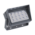 GLOBOSTAR® FLOOD-KAMY 90373 Προβολέας Σποτ Wall Washer με Αντιθαμβωτική Γρίλια LED 30W 2850lm 5° DC 24V Αδιάβροχο IP65 Φυσικό Λευκό 4500K Dimmable - Γκρι Ανθρακί - Μ19.5 x Π10.7 x Υ9.5cm - 3 Χρόνια Εγγύηση - Image 3