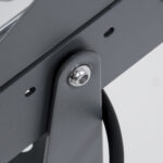 GLOBOSTAR® FLOOD-KAMY 90373 Προβολέας Σποτ Wall Washer με Αντιθαμβωτική Γρίλια LED 30W 2850lm 5° DC 24V Αδιάβροχο IP65 Φυσικό Λευκό 4500K Dimmable - Γκρι Ανθρακί - Μ19.5 x Π10.7 x Υ9.5cm - 3 Χρόνια Εγγύηση - Image 10